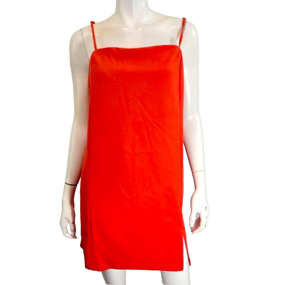 H&M 90s style square neck dress